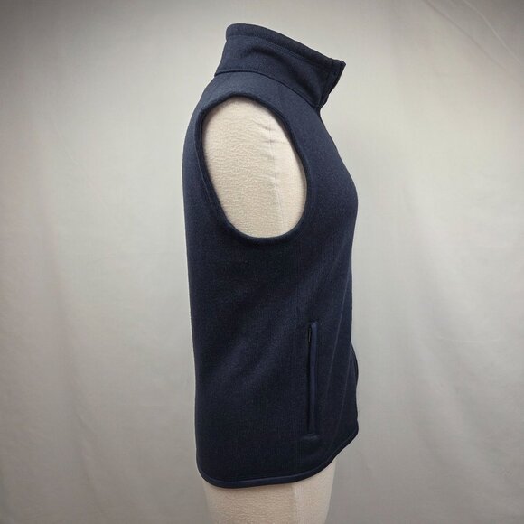 Patagonia Better Sweater Fleece Full Zip Vest Navy Blue Small - Picture 9 of 13